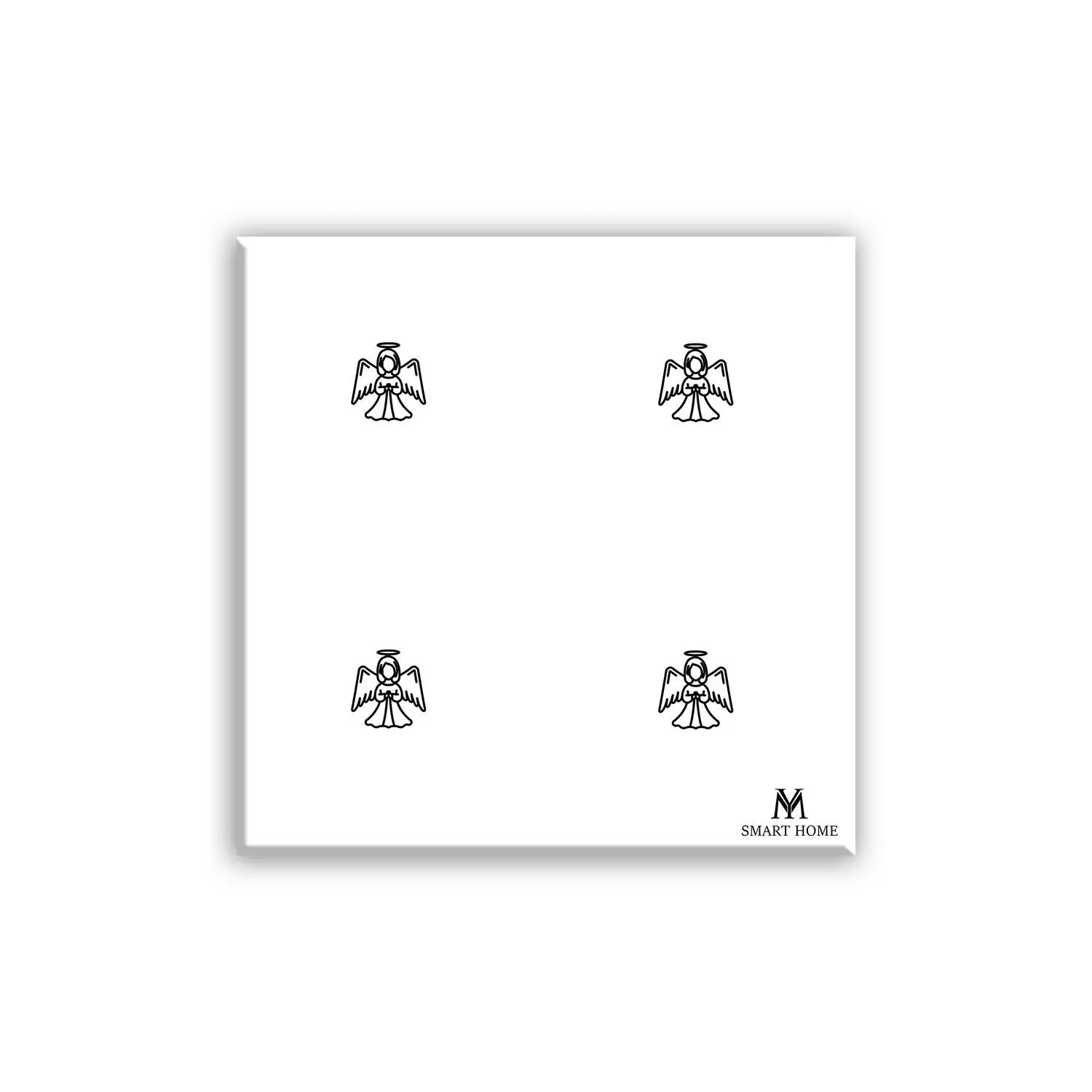 کلید لمسی اتاق کودک طرح فرشته چهار پل